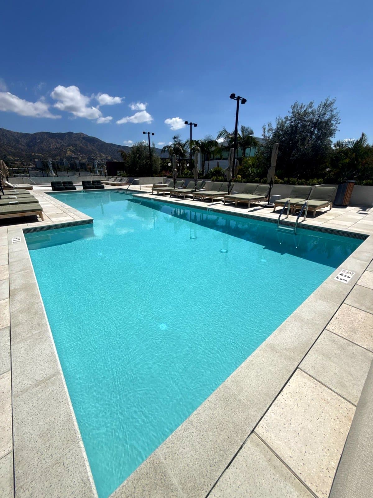 Rooftop pool